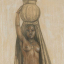 Gaston SUISSE (1896-1988) - Porteuse d'eau. Femme Furoviah.